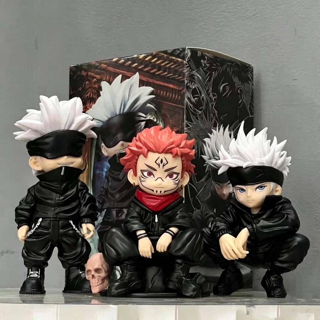 3 Стиля Аниме Фигурка Jujutsu Kaisen Сатору Годжо Фигурка Действия Повелитель Проклятий Сукуна Фигурка ПВХ Модель Кукла Игрушки Коллекция