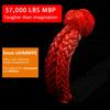 Soft Shackle 1/2" X 22 Inch (57,000LBS) Breaking Strength, Synthetic Road Recovery Rope For Sailing SUV ATV 4X4 Truck Jeep 2 Pack -Safer Than Metal