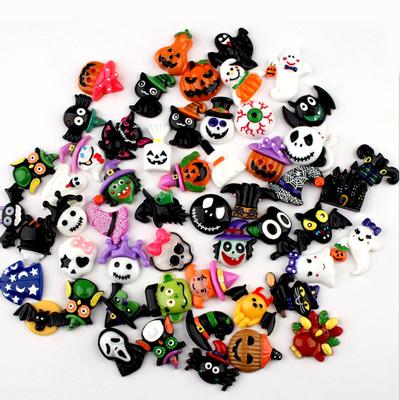 Yiwu Wintop Hot Sale Flatback Halloween Resin Cabochon Diy Accessories Decoration