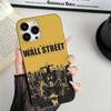 ТВ Волк с Уолл-Стрит Мягкий Гофрированный Чехол для Телефона Для IPhone 11 12 13 14 15 16 17 Pro Max Plus Pro Ударопрочный Чехол