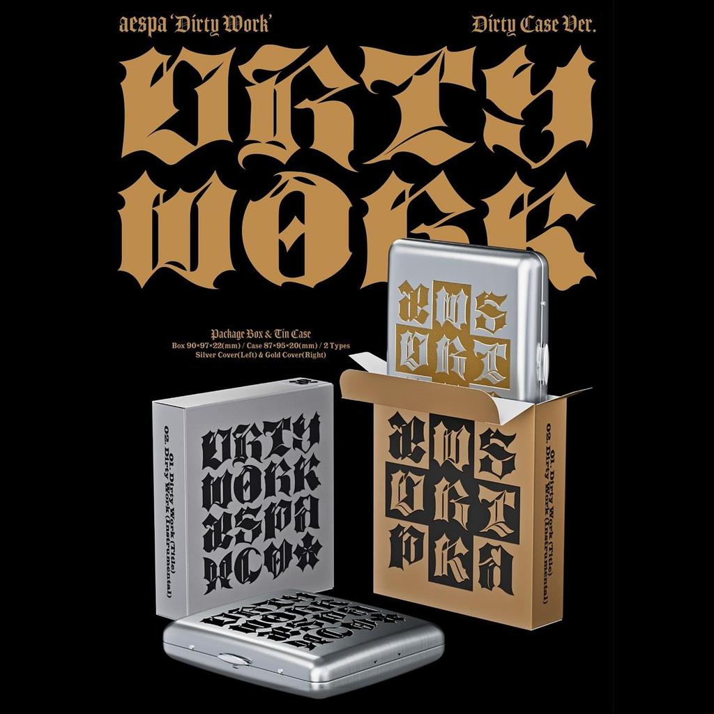 aespa [Грязная работа] Грязный кейс Вер. Одиночный альбом