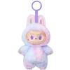 INS Korean Cute Cartoon Labubu Macaron 3rd Generation High Energy Ahead Series Backpack Plush Pendant Keychain Mysterious Box Surprise Gifts