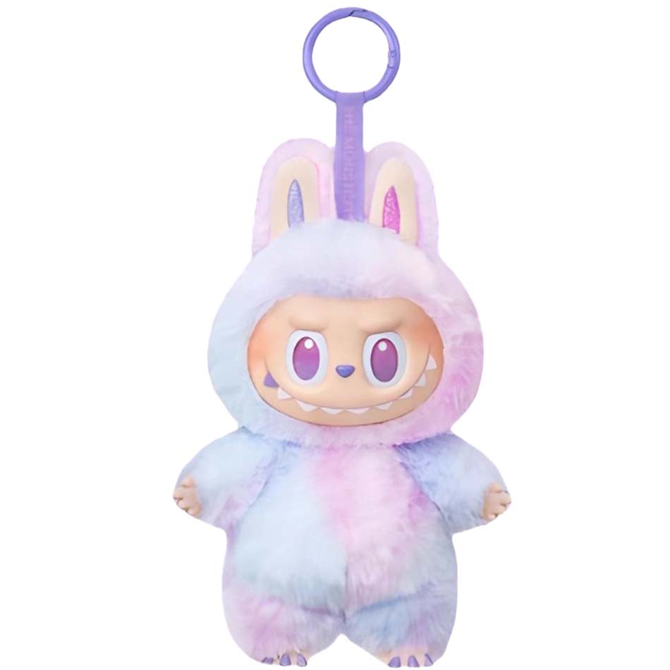 INS Korean Cute Cartoon Labubu Macaron 3rd Generation High Energy Ahead Series Backpack Plush Pendant Keychain Mysterious Box Surprise Gifts