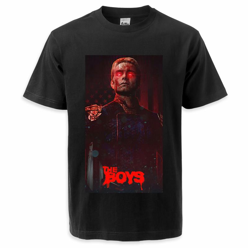 The Boys Tshirts Mens TV Show Starlight Women T-Shirts Homelander Funny T Shirt Cotton Fashion Designer Male Clothes Tops Tees
