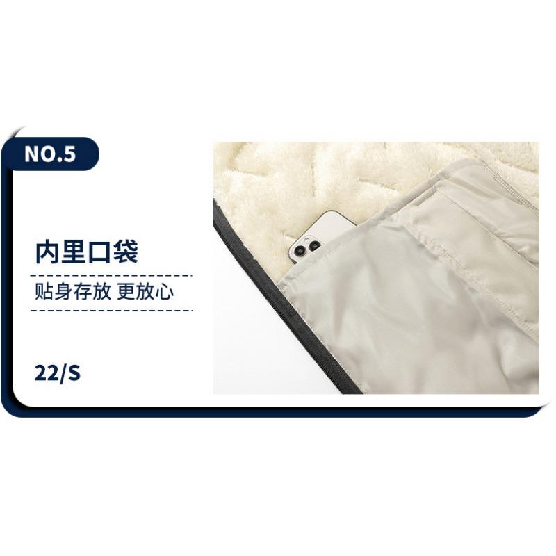 Men S Warm Fleece Lined Cotton Vest Casual Dad Waistcoat
