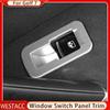 4Pcs Car Door Armrest Windows Lift Panel Cover Trim Stickers for Volkswagen VW Golf 7 MK7 7.5 MK7.5 2013 -  LHD
