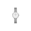[Official Shop/2-Year Warranty/Authentic Import] Daniel Wellington DW Women's Petite Pressed Sterling Watch, 24mm, Mesh, Sterling Leather, Stylish, Gi