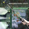 Electric Sprayer Wand Battery Powered Garden Sprayer Wand Telescopic Spray Wand with 2 Nozzles Water Sprayer for Watering Plants Car Washing