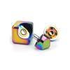 Colorful Metal Magic Cube Spinner - Spinning Top Handheld Toy