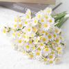5/10 шт. Букет искусственных цветов ромашки, искусственные цветы для декора комнаты, реквизит для рукоделия невесты, аксессуары для подарков, свадебное украшение стола
