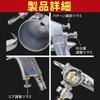 LOOKGOU Air Spray Gun, Gravity Type, 1.5mm Diameter, 400ml Cup Capacity