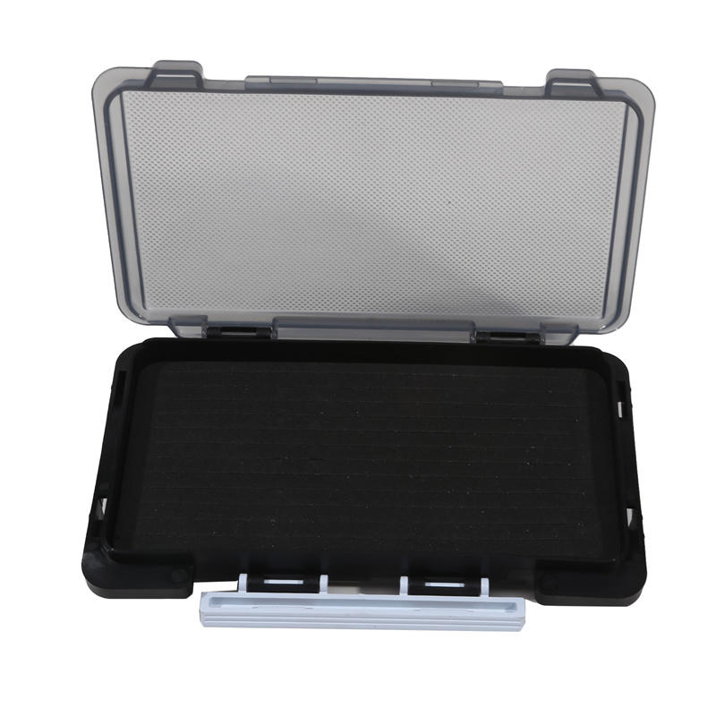 PP рыболовный ящик портативный губчатый коврик коробки для нахлыстовых приманок органайзер для хранения крючков чехол для приманки коробка для аксессуаров