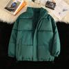 Down Jacket Women's Short Couple's Wear Winter Wear New Bread Cotton Jacket Cotton Coat Stand Collar Jacket for Women