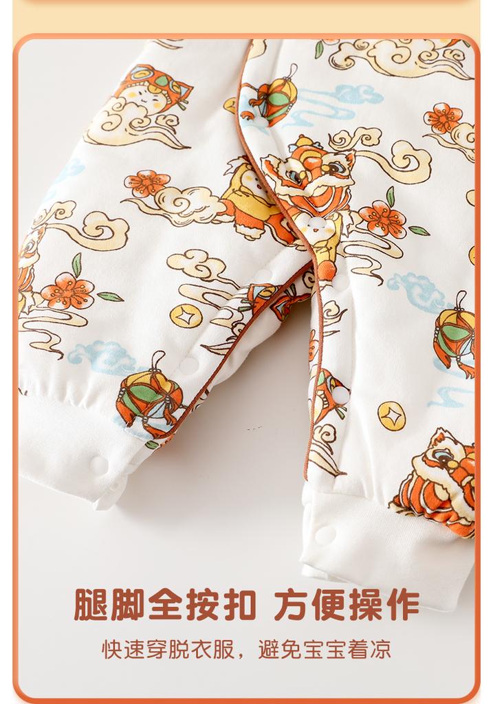120g thick cotton jumpsuit