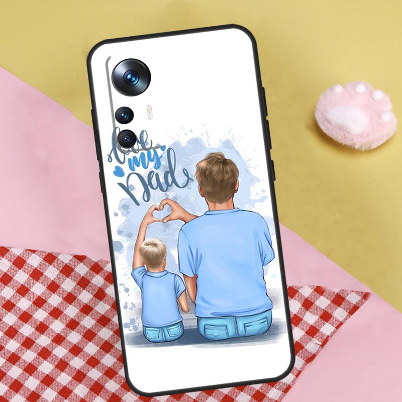Мама Мама Дочь Девочка Сын Папа Для POCO F5 F3 M5s F4 X4 GT X5 X3 Pro Чехол Для Xiaomi 13 Ultra 11T 12T 13T Pro 12 Lite 12X