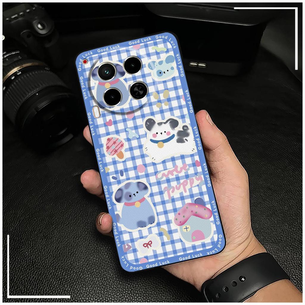 Shockproof Full Wrap Phone Case For Tecno Camon30/4G/5G/CL6/CL7 Animals Cute Back Cover Durable Anti-dust Silicone TPU