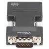 Мультимедийный интерфейс HD Female to VGA Male Converter с аудиокабелем 3,5 мм для ноутбуков, ПК, мониторов