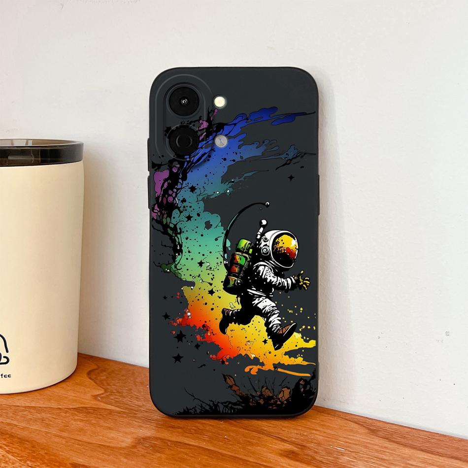 Чехол для Tecno Pop 20 / Spark Go 3 Стильный дизайн Задняя крышка для Tecno Pop20 / Spark Go3 Мягкий жидкий силикон Легкий корпус