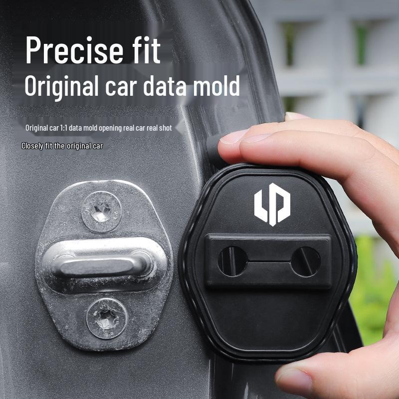 Leapmotor T03 Car Door Lock Silicone Dustproof Anti-rust Shock Absorber Cover