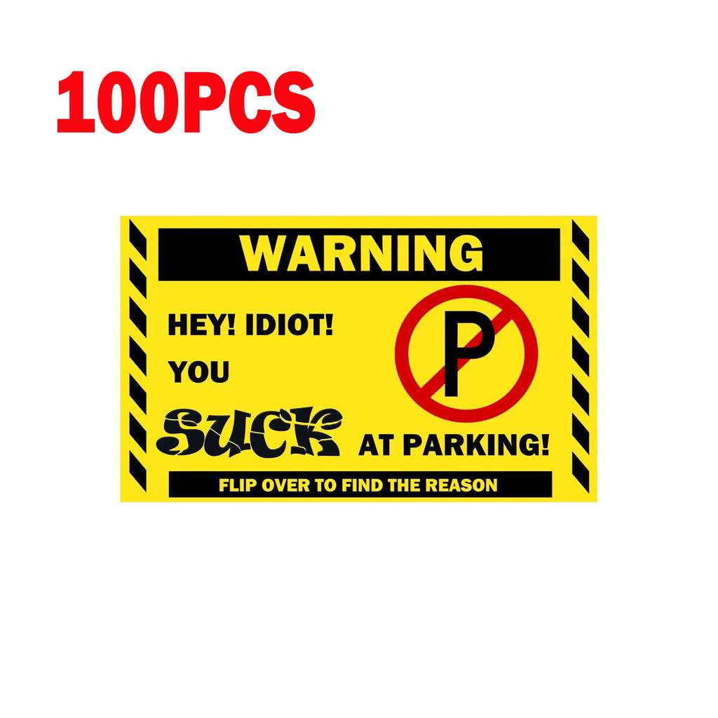 Writable Bad Parking Cards, Reusable, Multifunctional Multiple Violation Reasons Can Easily Write On Bad Parking Cards