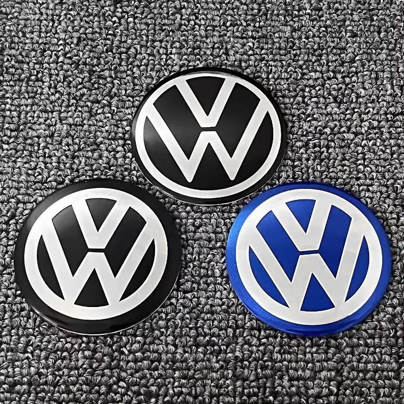 2026 Горячий Для Volkswagen VW 60 мм 4 шт. Наклейка на центральный колпачок колеса автомобиля для VOLKSWAGEN Golf 5 6 7 Polo Passat Tiguan Bettle Bora Touareg