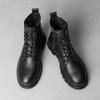 Модные мужские ботинки, высокие рабочие ботинки для мужчин, повседневная обувь, ботильоны в стиле панк, байкерские ботинки, высококачественные зимние ботинки