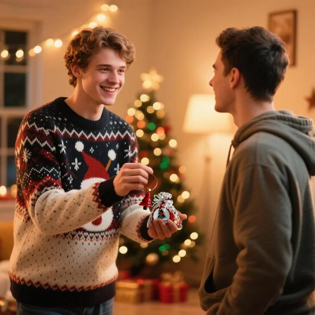 Кнопка Рождественская елка DIY Подвеска Рождественское украшение