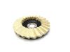 125mm Felt Fan Polishing Disc, 3000rpm, Wool Wheel