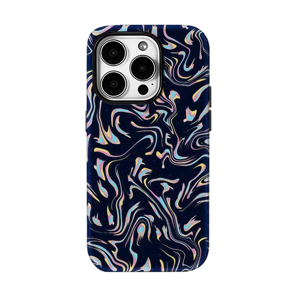 Неоновый вихрь Чехол для телефона для IPhone 17 16 15 14 13 Pro Max Plus для Магнитный Однослойный Двухслойный Прочный Чехол