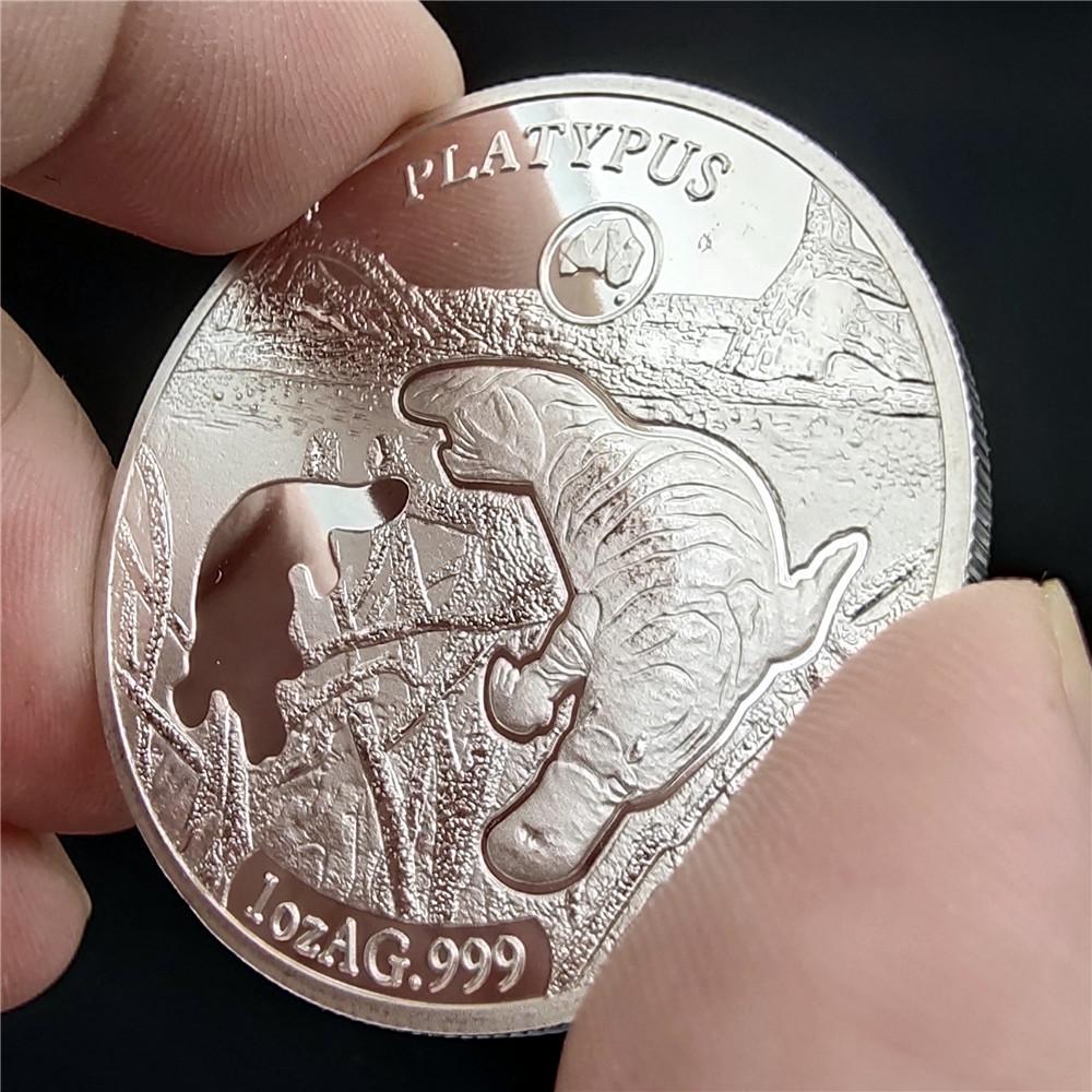2019 Австралийское животное Коала Памятная монета, Кенгуру, Крокодил Памятная монета, Крокодил, Утконос, Змея, Аватар Королевы Кукабара