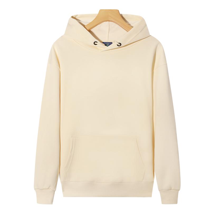 Zirunking Абсолютно новые унисекс уличные толстовки осень и весна с капюшоном пуловер двухсторонний хлопок с длинным рукавом верхняя одежда KEXINM