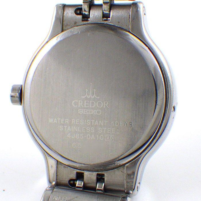 Used Credor CREDOR Watch GSBA005/4J85-0A10 White Dial SS Quartz Analog [Used]