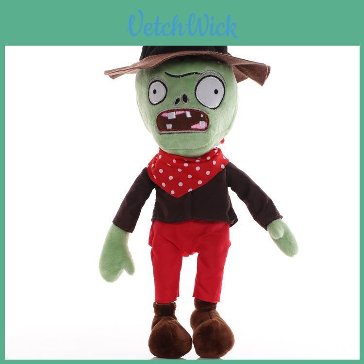 Soft Short Plush Plant Zombie Stuffed Doll Kids Game Hanging Ornament