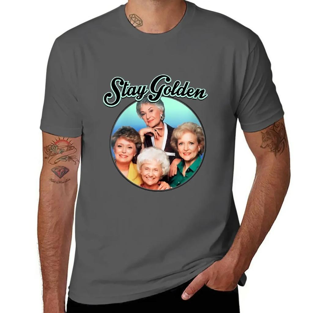 Four Mature Women TV Show 80s 90s Fans Gifts T-Shirt tees cute tops mens tall t shirts