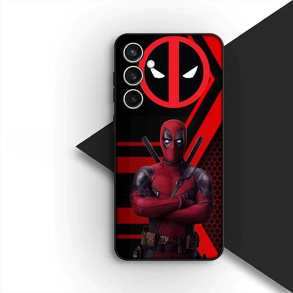 Чехол для телефона для OPPO A18 A16 A80 A40 A17 A15 A38 A78 A79 A54 A57 A58 A60 4G 5G Funda Корпус Мягкий чехол Обои Marvel Deadpool
