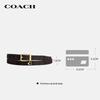 Женский ремень Coach с пряжкой-пином с C-сигнатурой