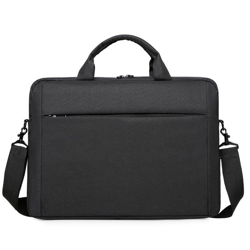 Men's Business Laptop Briefcase & Shoulder Bag, Customizable Logo, Fits 14/15 Inch Computers