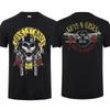 Женская горячая распродажа лето мужская хлопковая Appetite for Destruction от Guns N' Roses черная футболка крутая футболка хип-хоп уличная одежда футболка