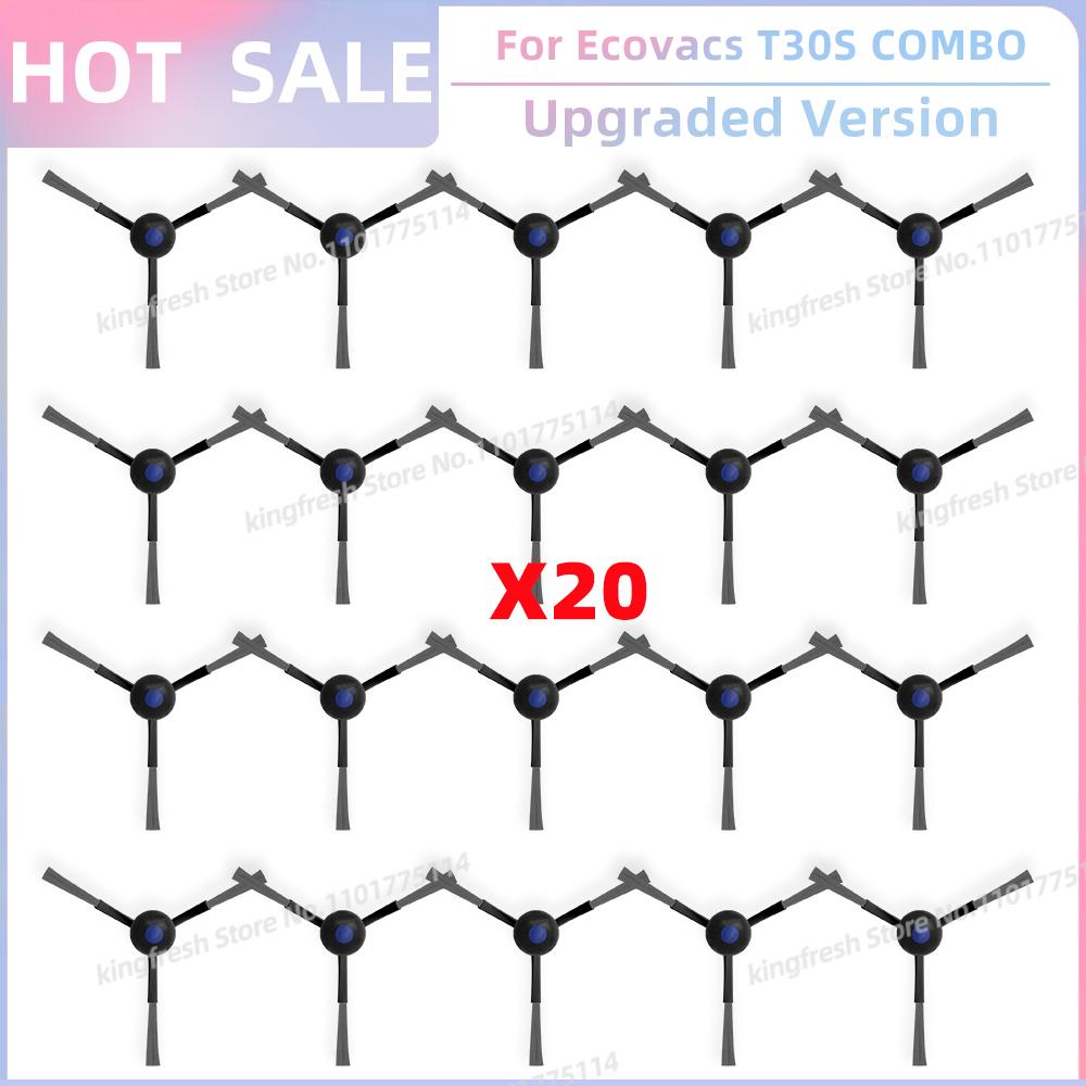 Fit For (Ecovacs T30S / T30S AI / T30S COMBO / T30S PRO / T30S PRO OMNI) Parts Main Roller Side Brush Filter Mop Cloth Dust Bag