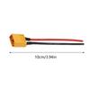 XT60 Connector Male Female 16AWG 10cm Extension Cable, Solar Panel Adapter Plug Wire for Drone RC Car RV Battery Charging