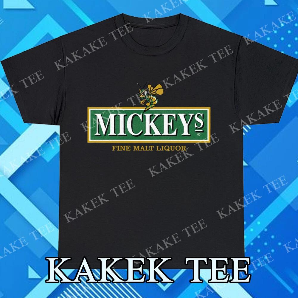 New Mickeys Fine Malt Liquor Logo T-Shirt Funny Size S to 5XL