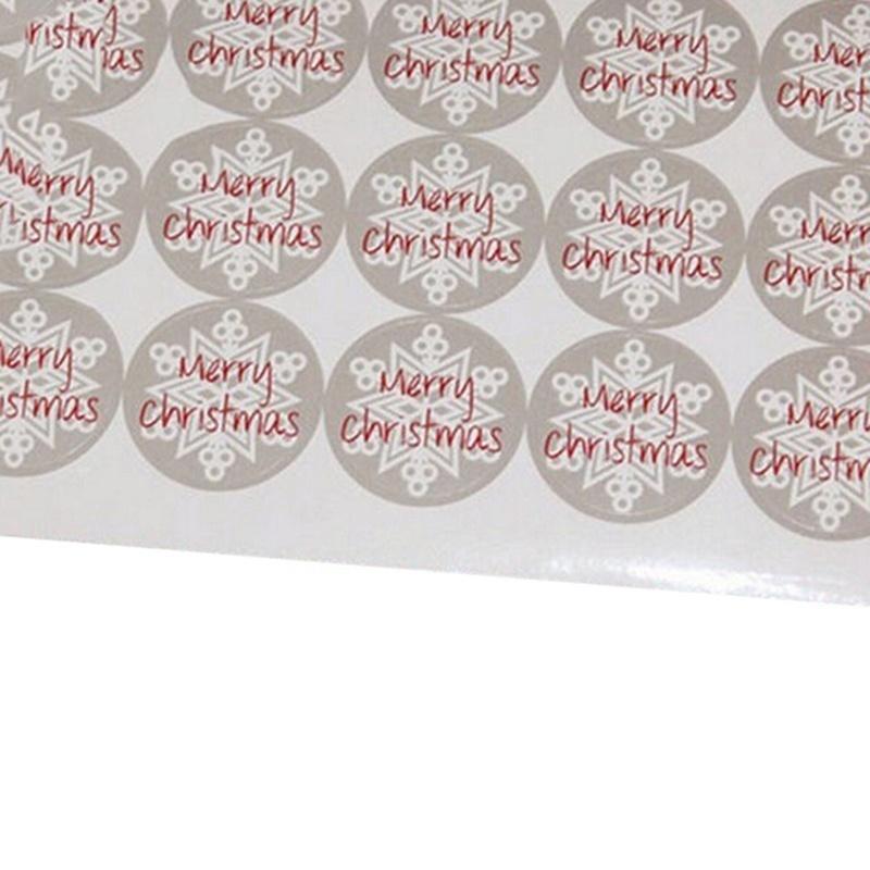 10 Pages 150pcs Christmas Stickers XMAS Tree Labels Seals Stickers Decoration Gift