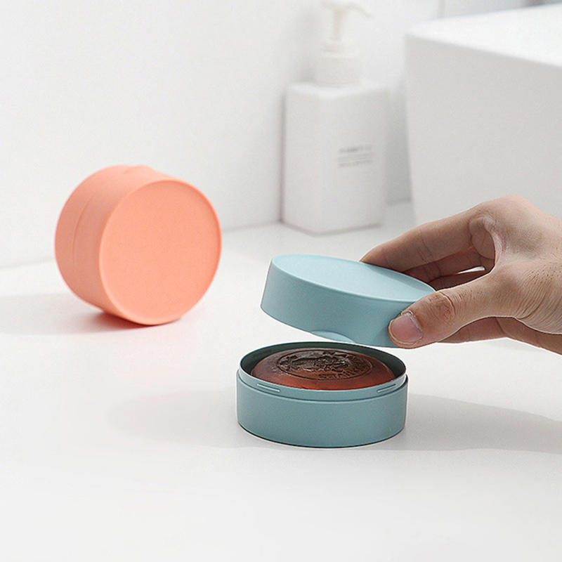 Дорожный контейнер для мыла, держатель для мыла с крышкой, переносной дорожный мыльница, герметичная мыльница для путешествий, кемпинга, спортзала, ванной комнаты, мыльница