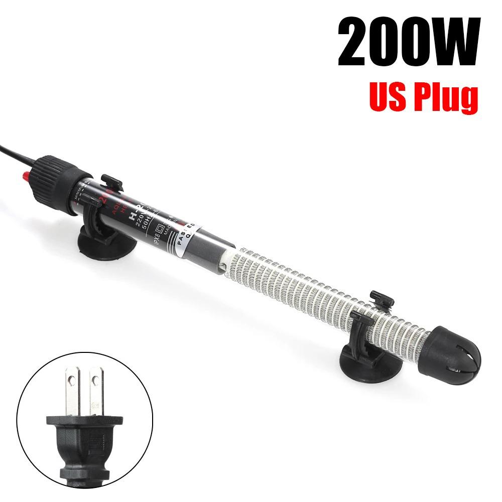 1Pcs Adjustable Temperature Thermostat Heater Rod EU/US Plug Water Heat Rod Aquarium Fish Tank
