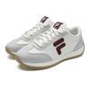 Fila 1970 Бродячие туфли Ретро Мода Универсальные Спортивные Дышащие Легкие Низкие Повседневные Кроссовки Женские Белый Серый F12W531114FSA