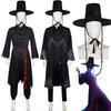 Adult Boys Jinu Kpop Demon Hunters Cosplay Saja Boys Costume Disguise Uniform Hat Idol Roleplay Outfits Halloween Carnival Suit