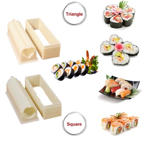 1 комплект, прочная удобная форма для приготовления суши, универсальный инструмент для приготовления суши «сделай сам», наборы форм для суши для домашней кухни