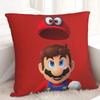 Наволочка для декоративной подушки Super Mario Полиэстеровая подушка для дивана Индивидуальная наволочка Декор для дома