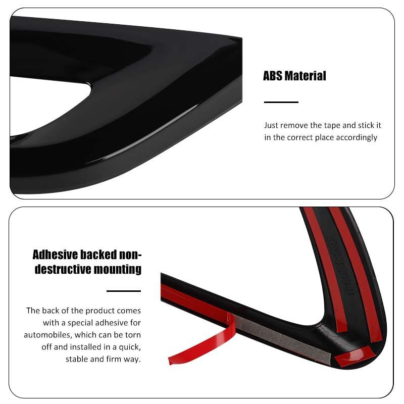 Автомобильные передние противотуманные фары, украшения, аксессуары для задних фонарей, декоративные наклейки для Jeep Grand Cherokee 2014-2017, внешние аксессуары для автомобиля, АБС-пластик