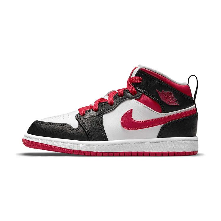 Jordan 1 Mid PS White Very Berry 640734-016